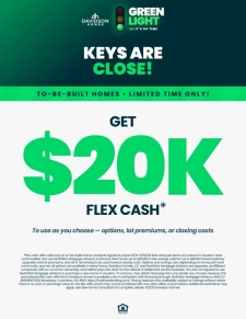 Build & Save with $20K Flex Cash
