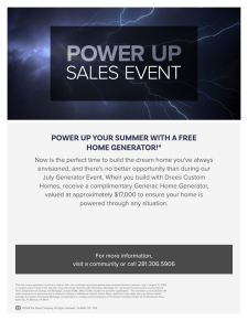 Power Up Sales event