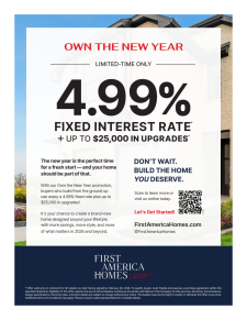 4.99% Fixed Rate for a Limited Time