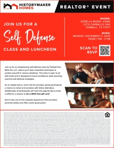 Self Defense Class & Luncheon