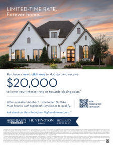 Get $20,000 For Your New Build Home!*