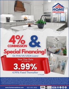 4% Commission + Special Financing!