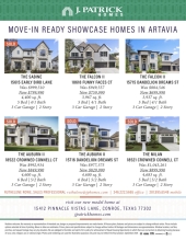 ARTAVIA 70&rsquo; Inventory