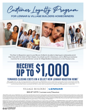 Exclusive Incentive for Current and Former Homeowners