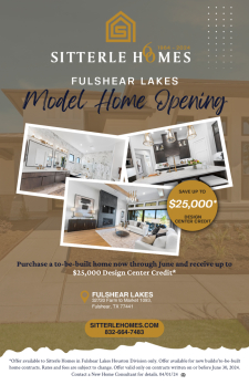 Receive Up to $25K in Design Center Credit in Fulshear Lakes