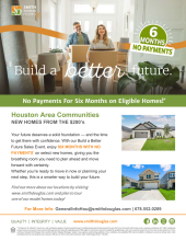 No Payments For Six Months on Eligible Homes!