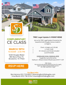 TREC Legal Update II CE Class