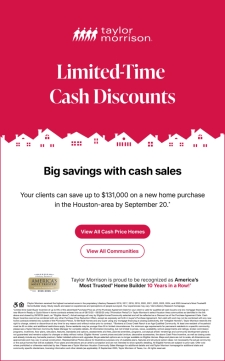 Limited-Time Cash Discounts