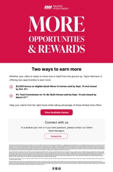 More Opportunities & Rewards