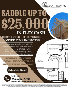 Saddle Up to $25K in Flex Cash