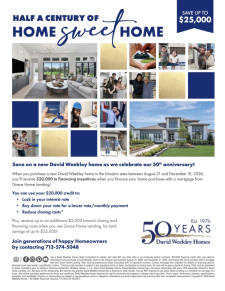 $20,000 in Incentives + $5,000 Toward Closing Costs