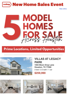 5 Model Homes For Sale!