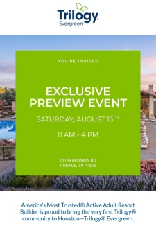 Be Among the First to Preview Trilogy&reg; Evergreen