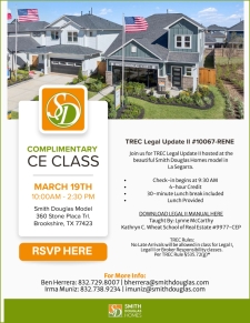 Earn CE Credits on Us &ndash; TREC Legal Update II