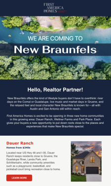 3 new communities coming soon to New Braunfels