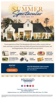 Join Us for a Summer Spectacular at The Woodlands Hills ☀️