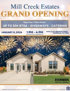 Mill Creek Estates Grand Opening 1/8/2026