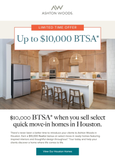 Realtors, Ready for a $10,000 Bonus?