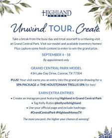 Win a Houstonian Trellis Spa Package for Two - September 4-18!