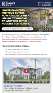 Flexible Financing Available at West End at Town Center