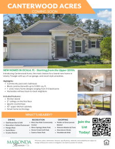 Introducing Canterwood Acres in Ocala