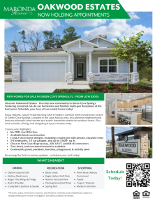Introducing Oakwood Estates in Green Cove, Springs