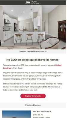 CDD bond pay off on select homes in Colbert Landing