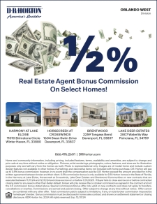 Real Estate Agent Bonus Commission on Select Homes!