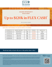 Four Seasons at Orlando Up To $120K in Flex Cash