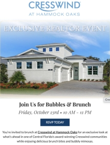 Exclusive Realtor Event - Bubbles & Brunch