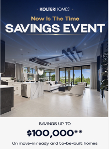 Now Is The Time Savings Event!