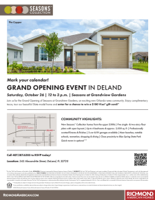 Grand Opening Event in DeLand!