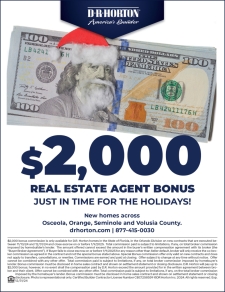 $2,000 HOLIDAY BONUS for You!