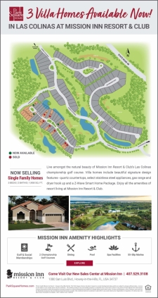 3 Villa Homes Now Available at Mission Inn Resort & Club