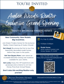An Exclusive Realtor Grand Opening at Avalon Woods