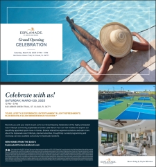 Come celebrate Esplanade at Center Lake Ranch's Grand Opening!