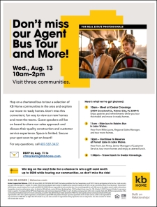Don't miss our Agent Bus Tour & More!
