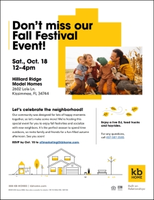 Don’t miss our Fall Festival Event!