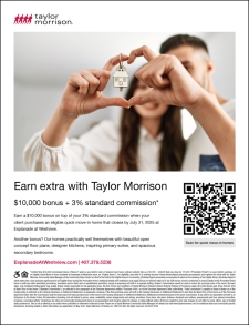 Earn a $10,000 Broker Bonus with Taylor Morrison through June 30
