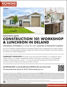 Exclusively for Agents: Construction 101 Workshop & Luncheon In Deland