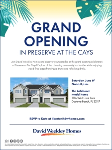 Grand Opening Event in The Preserve at The Cays!