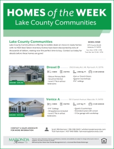 Homes of The Week in Lake County Communities!