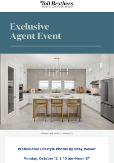 Join Us For a Complimentary Lifestyle Photos At Our Alora Model Homes