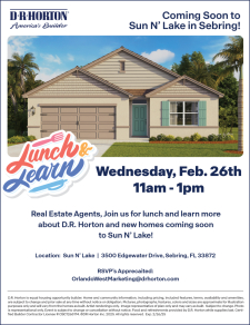 Join us at Sun N' Lake Lunch & Learn!