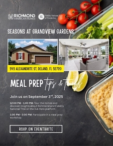 Meal Prep Tips & Tricks in Seasons at Grandview Gardens
