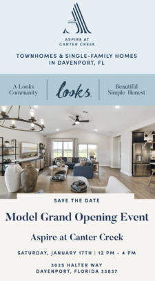 Model Grand Opening Event at Aspire at Canter Creek!