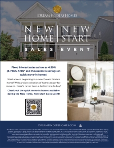 New Home, New Start Sales Event!