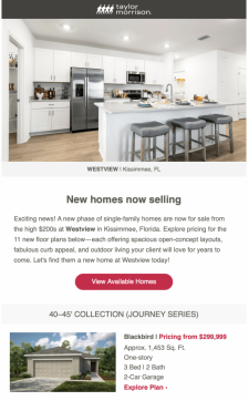 New Phase and Floor Plans Now Selling at Westview in Kissimmee!