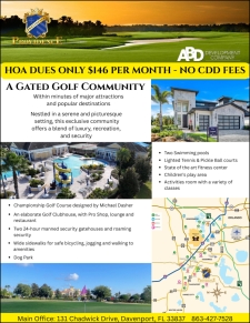Providence Golfing Community - Davenport FL