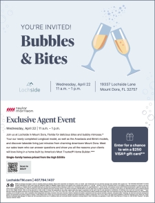 Save the Date: Agent Event in Mount Dora - April 22